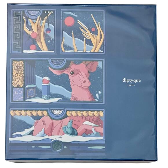 Diptyque Baies Candle Carousel Set - Silver Tone - Picture 2 of 3